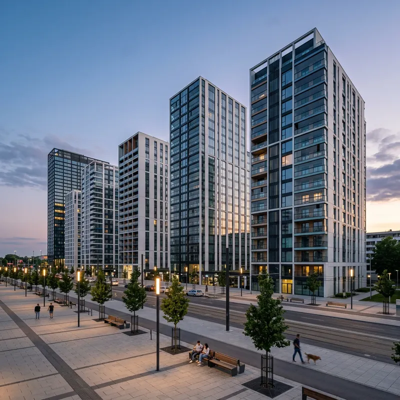 Modern Architecture & Minimalist Design | Cityscape Harmony