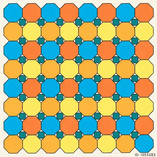 Easy 2D Semi Tessellation Designs to Copy