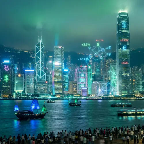 Charm of Hong Kong Skyline: Digital Finance & Architecture