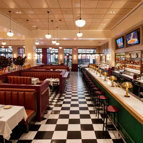 Retro Spaghetti Bar Next to Fenway Park