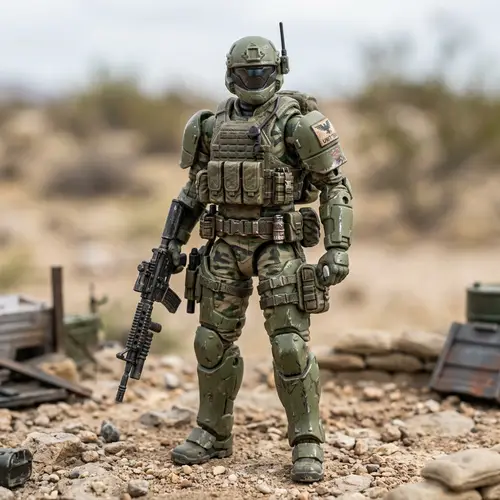 Transform Into a Military Soldier with Ease