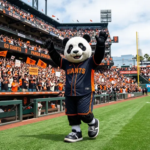 Panda Mascot: Cuddly and Adorable Design