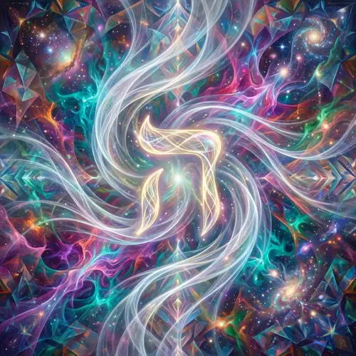 Metaphysical Representation of Hebrew Letter Heh | Air, Spirit, Soul Dance