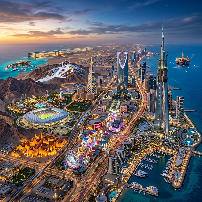 Explore Iconic Landmarks of Saudi Arabia