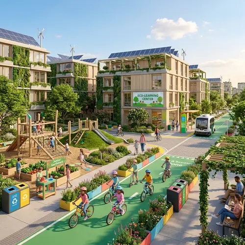 Sustainable City for Kids - Eco-Friendly Learning