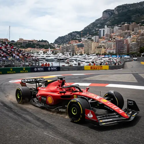 F1 Driver in a High-Performance Race Car