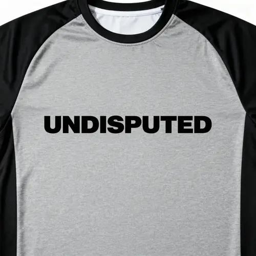 Custom UNDISPUTED Jersey in Grey and Black