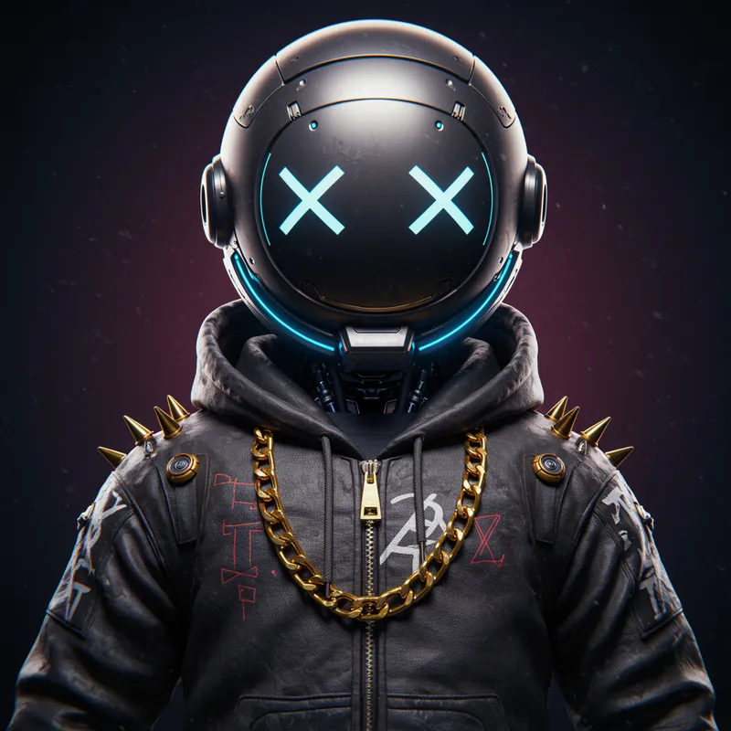 Futuristic Cyberpunk Character Design in Ultra-HD