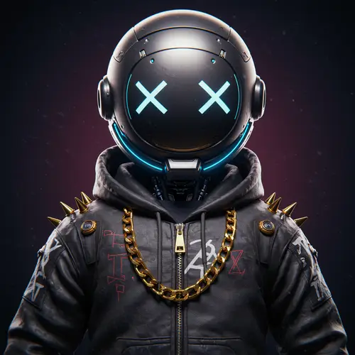 Futuristic Cyberpunk Character Design in Ultra-HD