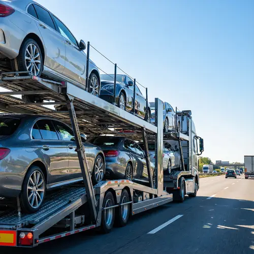 Efficient Car Transport with Semi-Truck Trailers