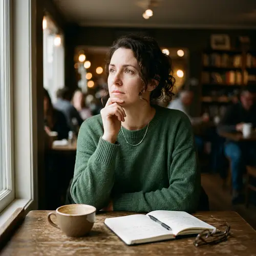 Woman Thinking: Inspire Your Mind