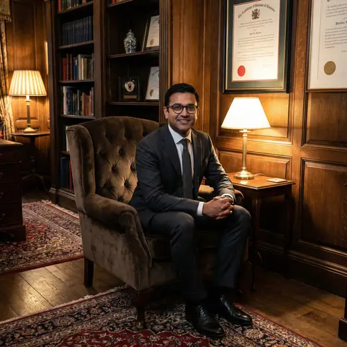 Luxurious Office of a South Asian Psychologist