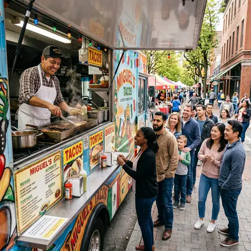 Miguel's Food Truck: Passion for Cooking Delights