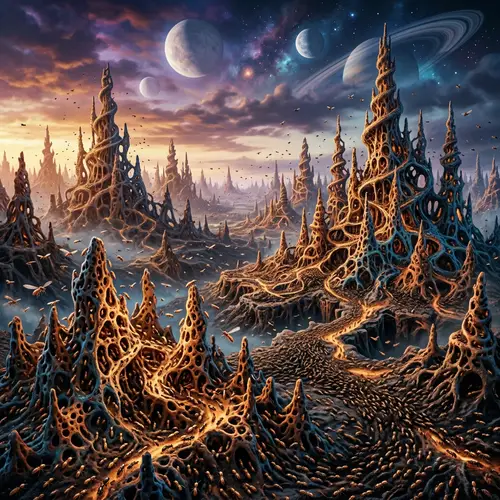 Fantastic Planet Infested with Termites