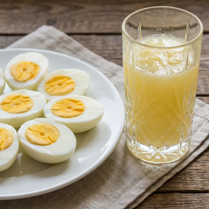 Sliced Boiled Eggs With Fresh Lemon Juice Recipe Sliced Boiled Eggs With Fresh Lemon Juice Recipe