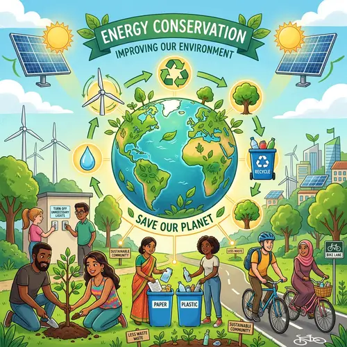 Energy Conservation for a Greener Planet: Eco-Friendly Practices