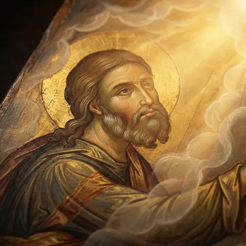 Divine Beauty: Jesus Christ in Ethereal Light