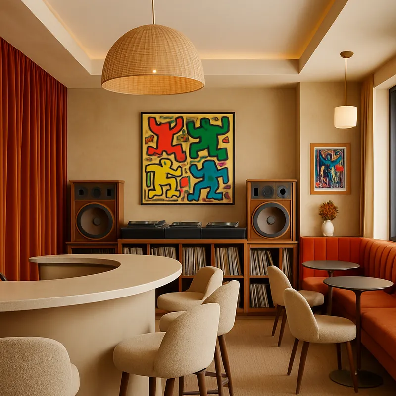 Audiophile Coffee Bar & Vinyl Room in Miami