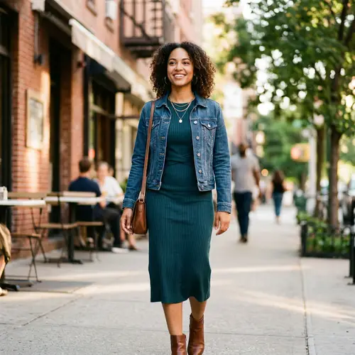 Stunning Biracial Woman with Beautiful Figure