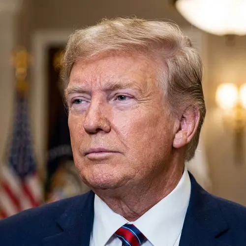 Donald Trump's Head and Neck Image