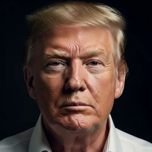 Donald Trump's Head and Neck Image