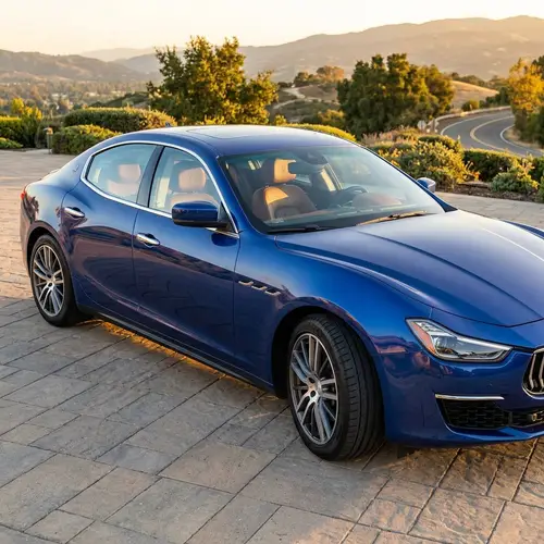 Sleek Modern Car | Luxury Seating, Futuristic Dashboard