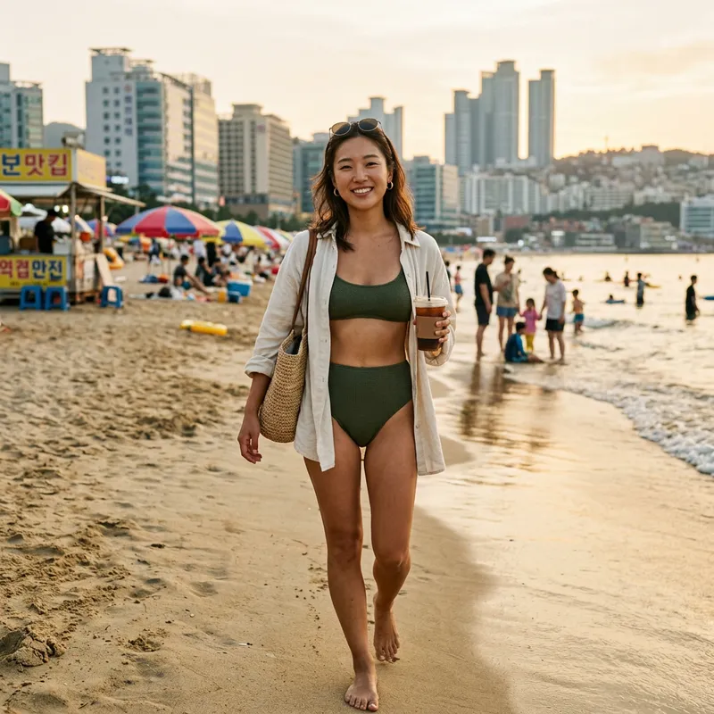 Hot Korean Bikini Lady Image Gallery