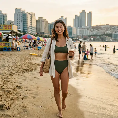 Hot Korean Bikini Lady Image Gallery