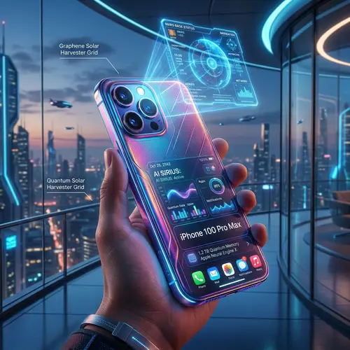 Futuristic iPhone100 Concept with Cutting-Edge Design