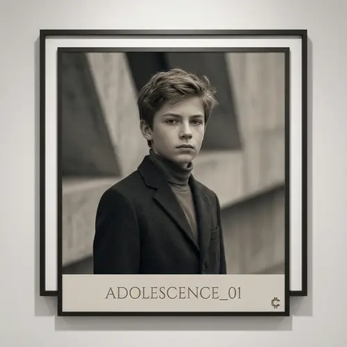 Professional NFT Artwork Depicting Teenage Boy