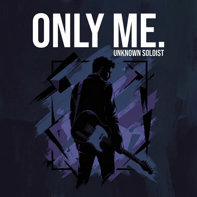 Bold Album Cover Design for 'Only Me'