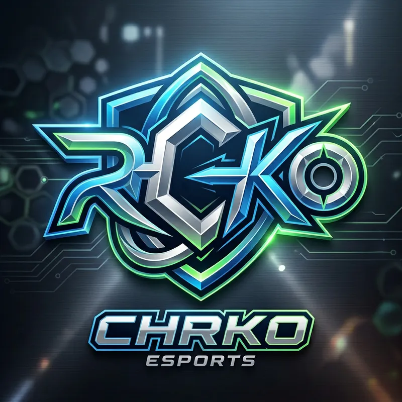 CHRKO Team Logo | Futuristic Design & Gameplay Symbolism