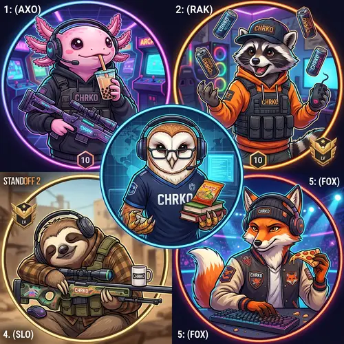 Unique eSports Team Avatars for CHRKO in Standoff 2