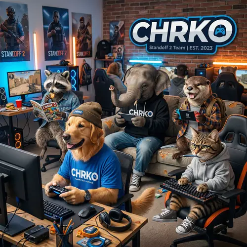 CHRKO eSports Team Avatar: Animals in Contemporary Clothing