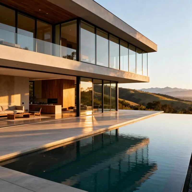 Stunning Modern Luxury Home with Infinity Pool