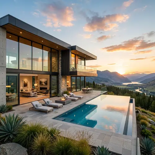 Stunning Modern Luxury Home with Infinity Pool