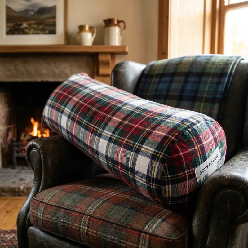Scottish Heritage Tartan Body Pillow - Hamish Munro