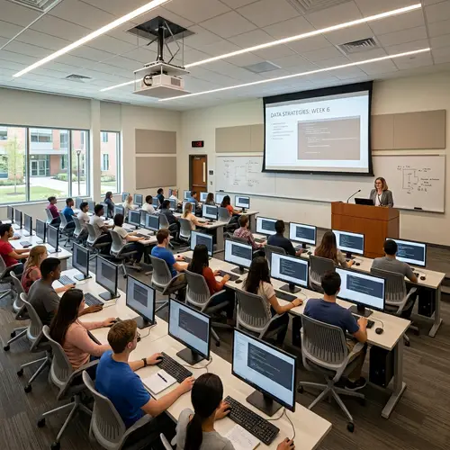 Optimal Computer Lab Layout for 50 Students