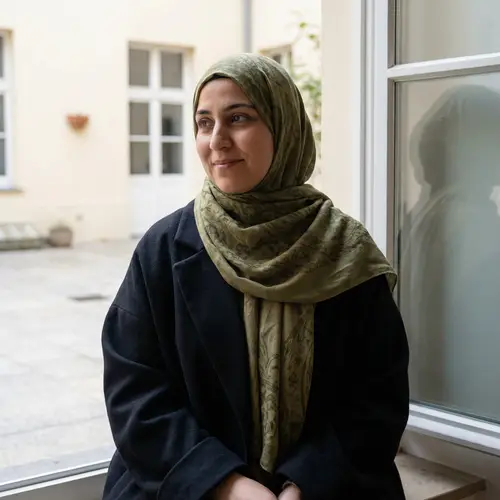 Muslim Woman in Hijab: Graceful & Modest Portrait