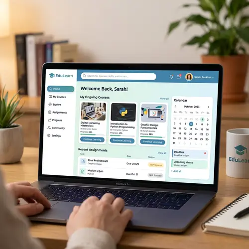 Online Education Platform: User-friendly Interface & Modern Features