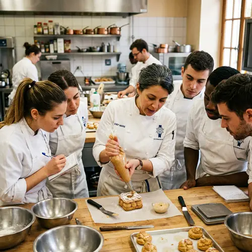 Mastering Paris-Brest: Female Chef's Culinary Class