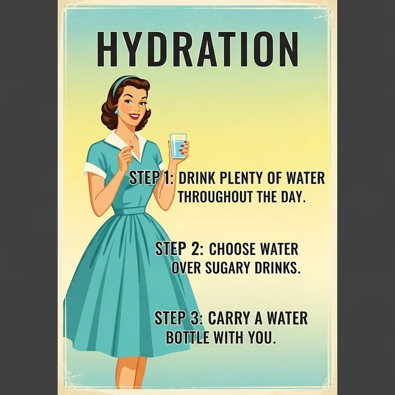Stay Hydrated in 3 Simple Steps
