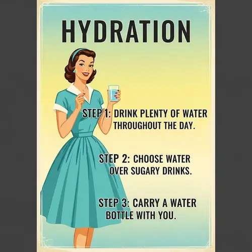 Stay Hydrated in 3 Simple Steps