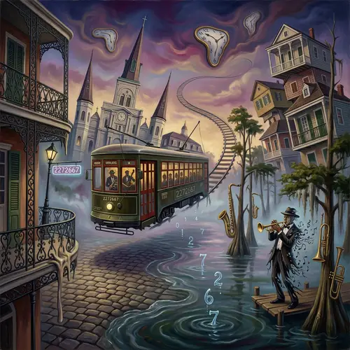Surrealist Art Inspired by New Orleans