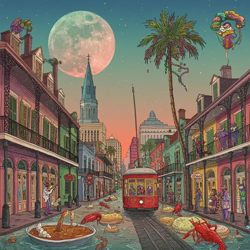 Surrealist Art Inspired by New Orleans