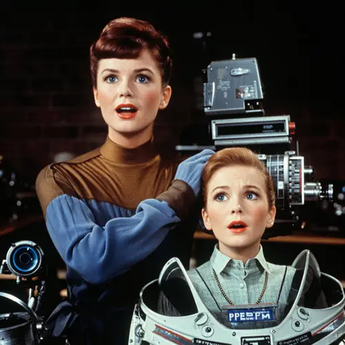 The Jetsons: 1950s Film Aesthetic Screengrab