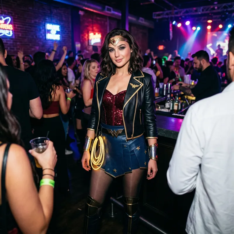 Slutty Wonder Woman Nightclub Outfit Ideas