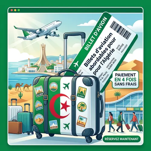Affordable Airline Tickets to Algeria: Pay in 4 Instalments