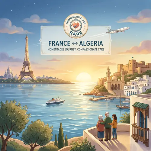 Body Repatriation Insurance: France to Algeria Service | Compassionate Homecoming