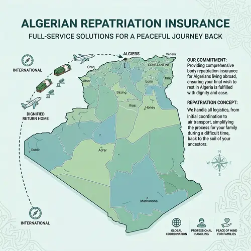 Body Repatriation Insurance for Algerians | Return to Algeria
